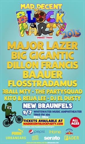 Mad Decent Block Party @ Whitewater Music Amphitheatre