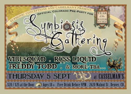 Official Colorado Pre-Party for Symbiosis Gathering (Denver, CO)