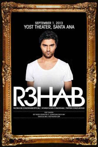 R3hab @ Yost Theater (09-01-2013)