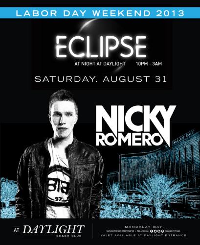 Nicky Romero @ Daylight Beach Club (08-31-2013)