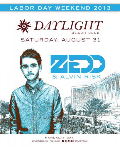 Zedd @ Daylight Beach Club (08-31-2013)