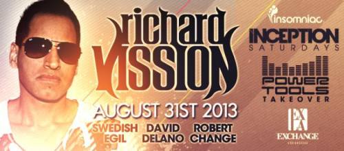 Inception with Richard Vission at Exchange L.A.