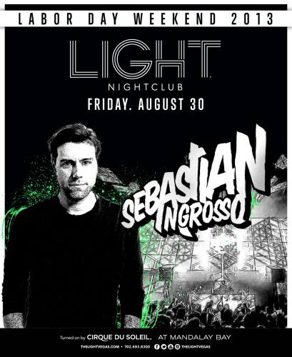 Sebastian Ingrosso @ Light Nightclub (08-30-2013)