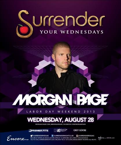 Morgan Page @ Surrender Nightclub (08-28-2013)