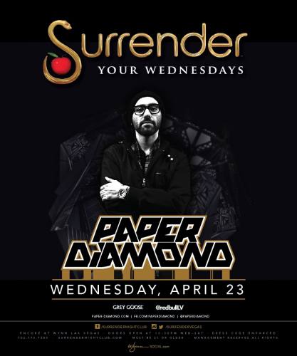 Paper Diamond @ Surrender Nightclub