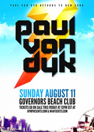 Paul van Dyk @ Governors Beach Club