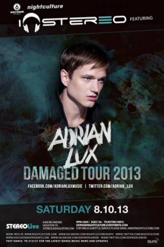Adrian Lux @ Stereo Live