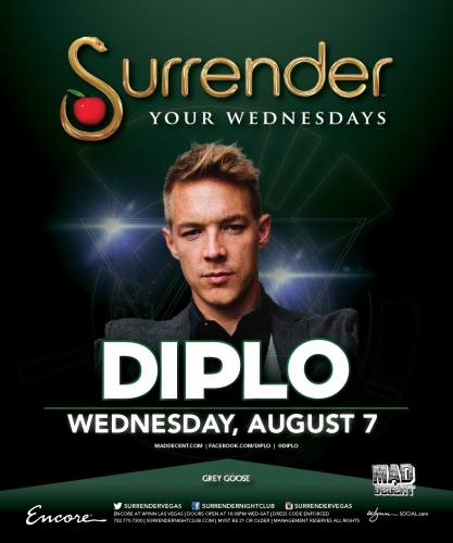 Diplo @ Surrender Nightclub (08-07-2013)