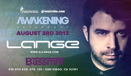 Awakening San Diego with Lange at Bassmnt