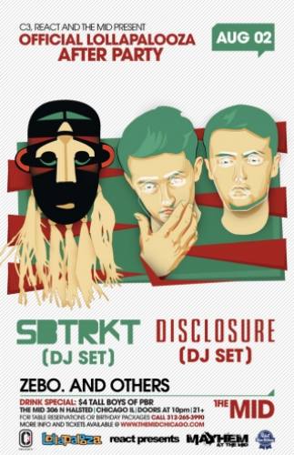 SBTRKT (DJ) + Disclosure (DJ) @ The MID