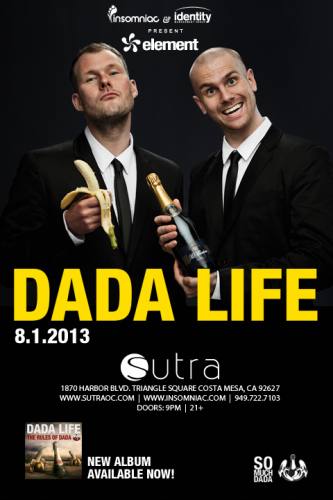 Dada Life @ Sutra (08-01-2013)