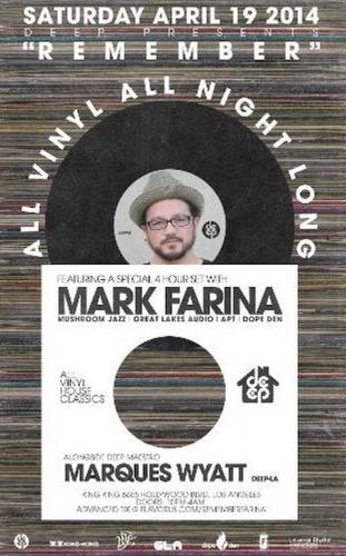 Mark Farina @ King King Hollywood (04-19-2014)