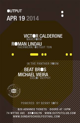 Victor Calderone/ Roman Lindau with Beat Bros/ Michael Vieira