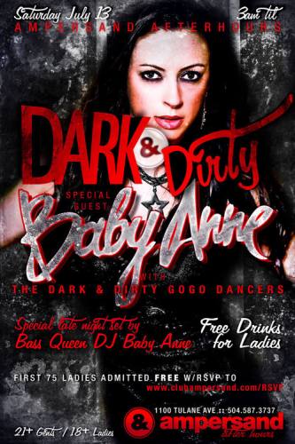 DARK & Dirty feat. Bass Queen BABY ANNE