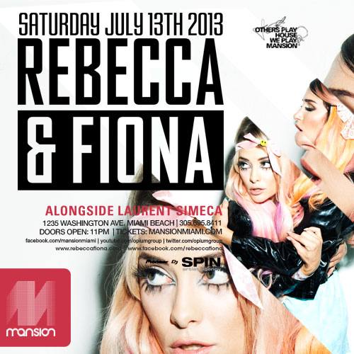 Rebecca & Fiona @ Mansion (07-13-2013)