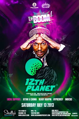 12th Planet @ Skully's