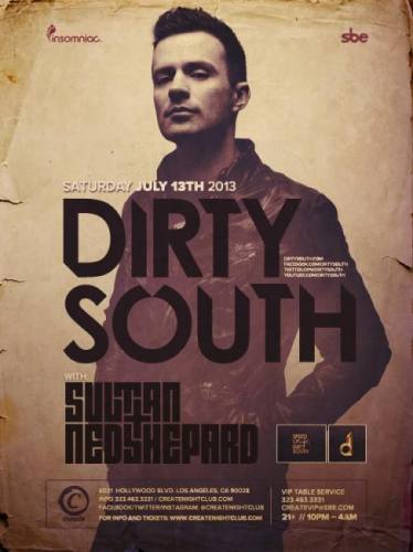 Dirty South at Create Nightclub