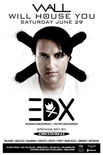 EDX @ Wall at the W Hotel