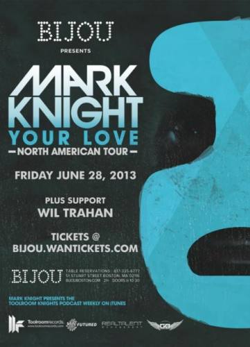 Mark Knight @ Bijou Nightclub