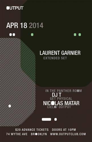 Laurent Garnier/ MKL with DJ T/ Tom Peters at Output