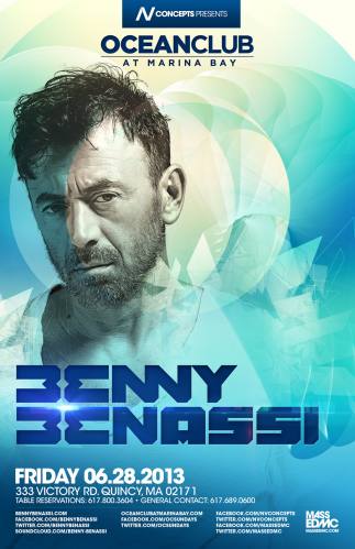 Benny Benassi @ Ocean Club (06-28-2013)