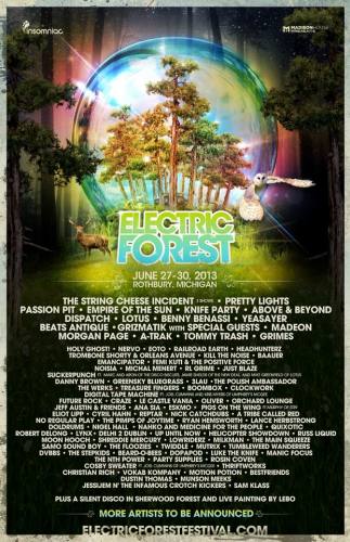 Electric Forest Festival 2013