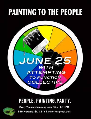 PAINTING TO THE PEOPLE 6/25