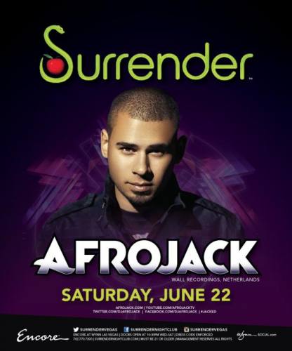 Afrojack @ Surrender Nightclub (06-22-2013)