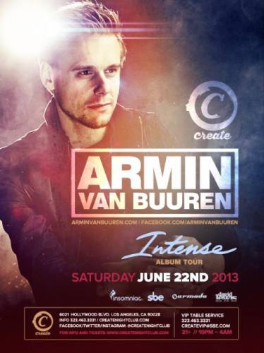 Armin van Buuren at Create Nlightclub