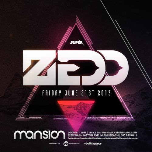 Zedd @ Mansion