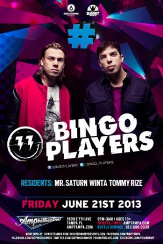 Bingo Players @ Amphitheatre Event Facility