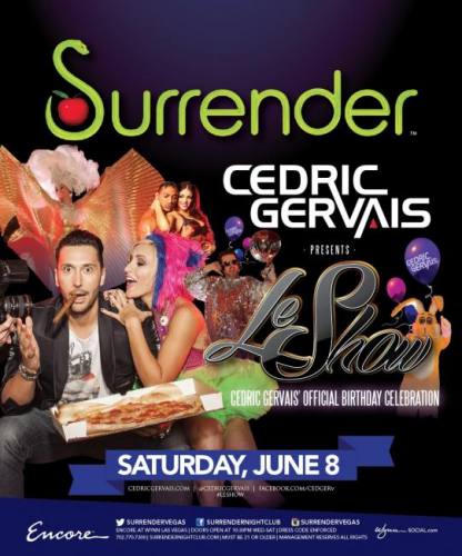 Cedric Gervais @ Surrender Nightclub (06-08-2013)