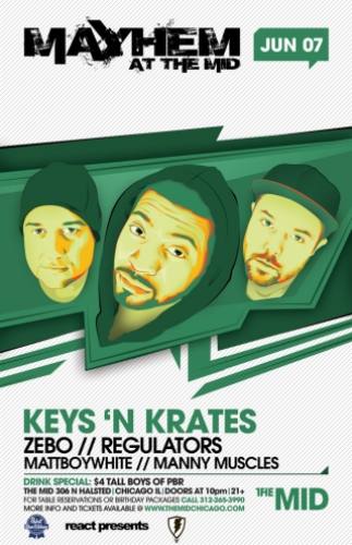 Keys N Krates @ The Mid