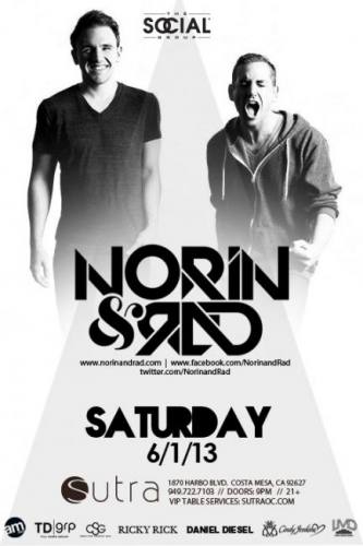 Norin & Rad @ Sutra (06-01-2013)