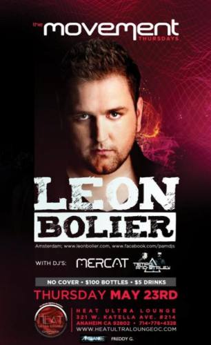 Leon Bolier @ Heat Ultra Lounge