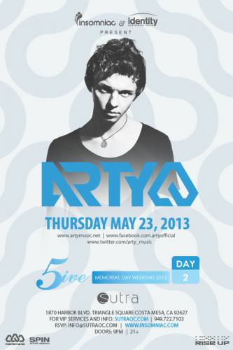 Arty @ Sutra (05-23-2013)