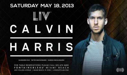 Calvin Harris @ LIV Nightclub