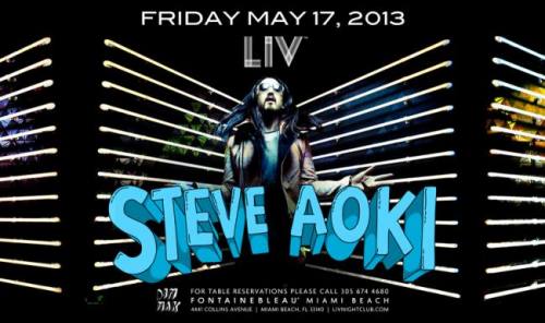 Steve Aoki @ LIV Nightclub