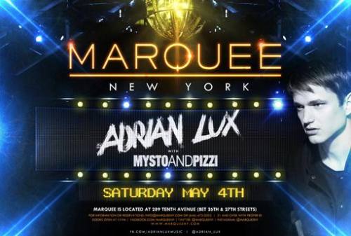 Adrian Lux @ Marquee New York