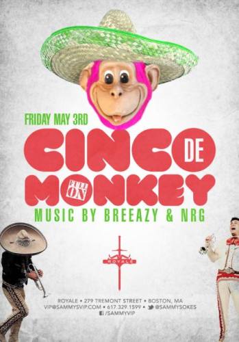 Cinco De Monkey @ Full On Fridays