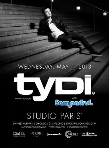 tyDi @ Studio Paris (05-01-2013)