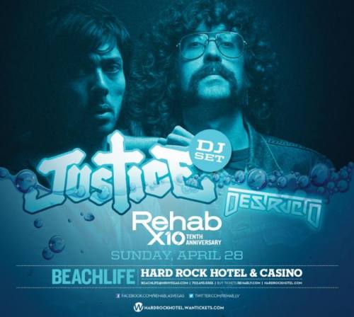 Justice (DJ) & Destructo @ Paradise Beach