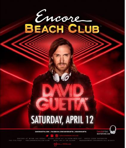 David Guetta @ Encore Beach Club (04-12-2014)