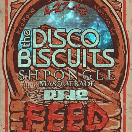 Feed the Rocks w/ The Disco Biscuits, Shpongle, and RJD2 @ Red Rocks Amphitheatre