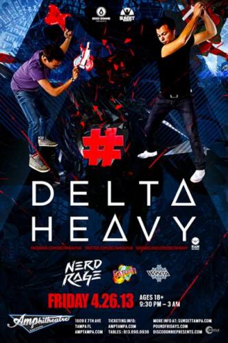 Delta Heavy @ Amphitheatre Event Facility