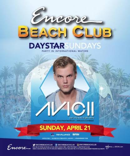 Avicii @ Encore Beach Club (04-21-2013)