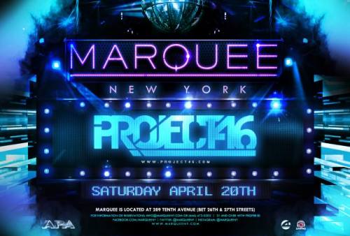 Project 46 @ Marquee New York