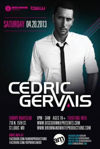 Cedric Gervais @ Europe Nightclub