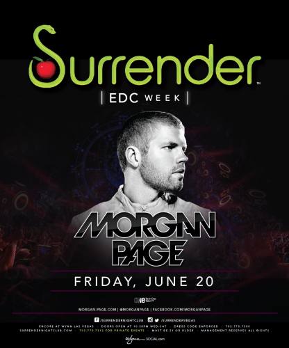 Morgan Page @ Surrender Nightclub (06-20-2014)