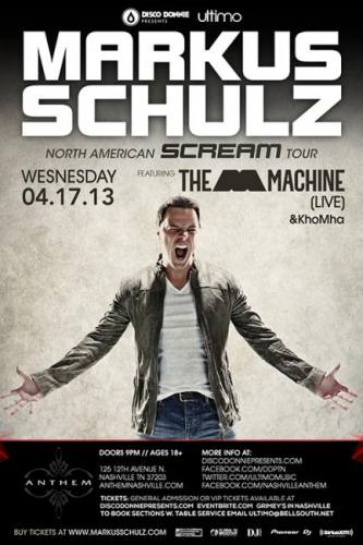 Markus Schulz w/ The M Machine @ Anthem